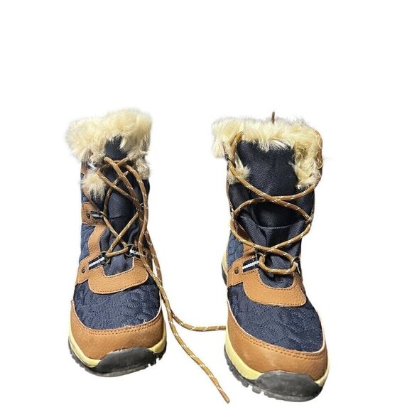 COPY - BEARPAW MARINA HICKORY 11, WOOL BLEND, LEATHER, SNOWBOOTS, 7 - Picture 1 of 11